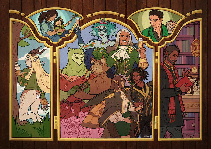 A Court of Fae and Flowers - Ending Tryptch